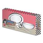 Jogo Inox Para Servir Feijao E Arroz 4 Peças Prata Tramontina