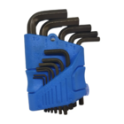 Jogo Kit Chave L Hexagonal Polegada 1/16" A 1/2" 12 peças - G