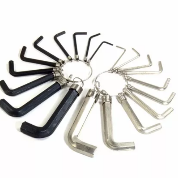 Jogo Kit De Chaves Allen 20 Peças Lugatools