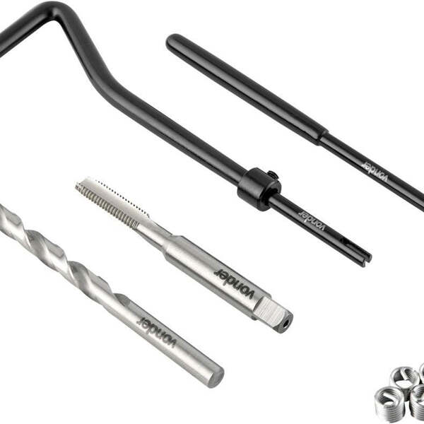 Jogo Kit Instalação De Inserto Roscado M10 - Vonder