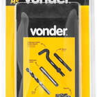 Jogo Kit Instalação De Inserto Roscado M8 - Vonder