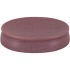 Jogo Kit Lavabo Banheiro Cerâmica Rosa 4 Peças