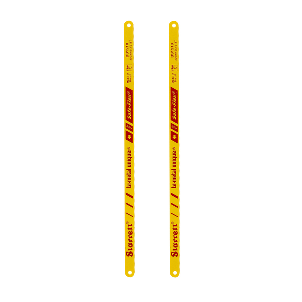 Jogo de Lâmina Arco de Serra 300mm 18 dentes 2 lâminas Starrett