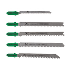 Jogo Lâminas Serra Tico Tico Para Madeira 5 peças Dexter