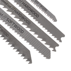 Jogo Lâminas Serra Tico Tico Para Madeira 5 peças Dexter