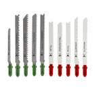 Jogo Lâminas Serra Tico Tico Para Metal/ Madeira 10 peças Dexter