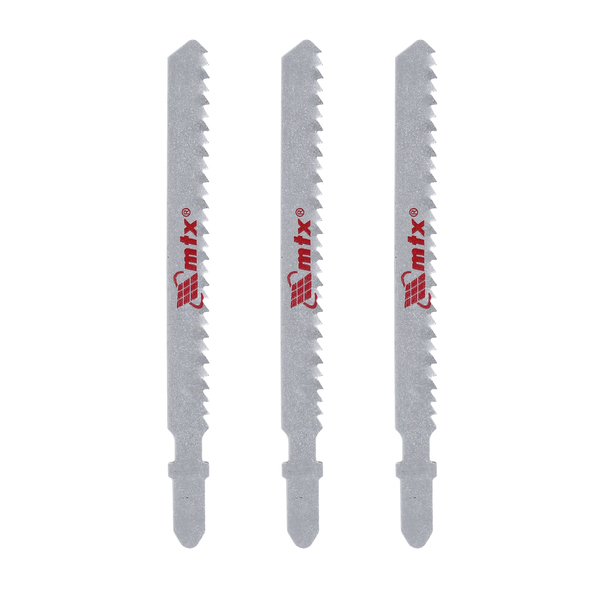 Jogo de Lâminas de Serra Tico-Tico para Madeira 75x2,5mm 781419 3 Peças MTX