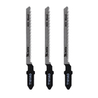 Jogo de Lâminas de Serra Tico-Tico para Madeira 50x1,4mm 782109 3 Peças MTX