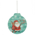 Jogo Lata Natal Decorada Enfeite Árvore Para Pendurar 11cm 4