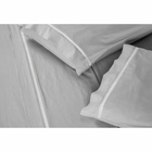 Jogo Lençol 4 Peças 400 Fios Prata Ponto Palito Casa Dona