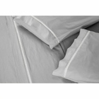 Jogo Lençol 4 Peças 400 Fios Prata Ponto Palito Casa Dona