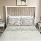 Jogo Lençol Cama Queen Percal 4 Peças Estampado