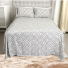 Jogo Lençol Cama Queen Percal 4 Peças Estampado