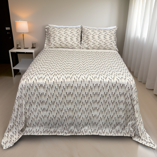 Jogo Lençol Cama Queen Percal 4 Peças Estampado