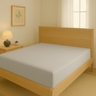 Jogo Lençol cama Solteiro 400 Fios 3 Peças - Cinza