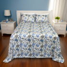 Jogo Lençol Cama Solteiro Percal 3 Peças Estampado