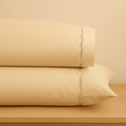 Jogo Lençol Casal 400 Fios 4 Peças - Cáqui