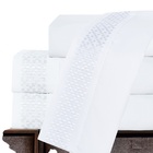 Jogo Lençol Casal Elegance Bordado 4pç 100% Poliéster - Branco