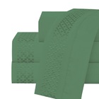 Jogo Lençol Casal Elegance Bordado 4pç 100% Poliéster - Esmer