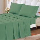 Jogo Lençol Casal Elegance Bordado 4pç 100% Poliéster - Esmer