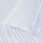 Jogo Lençol Casal Jade Bordado Inglês 4pç 100% Poliéster - Br