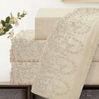 Jogo Lençol Casal Jade Bordado Inglês 4pç 100% Poliéster - Pe