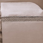 Jogo Lençol Casal Lenny Guipir 4 Pçs Chocolat