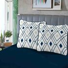 Jogo Lençol Casal Malha - Azul Marinho