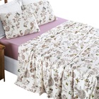 Jogo Lençol Casal Malha Milly 4pç 100% Algodão - Butter