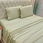 Jogo Lençol Casal Passione Bordado Inglês 4pç 100% Poliéster