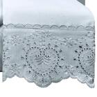 Jogo Lençol Casal Passione Bordado Inglês 4pç 100% Poliéster