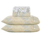 Jogo Lençol Casal Primor 4pç 100% Poliéster - Ramo_cre