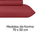 Jogo Lençol De Cama Solteiro 3 Peças Malbec