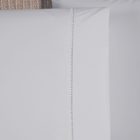 Jogo Lençol King 3 Pçs Micropercal 300 Fios Com Elástico Cinza