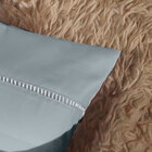 Jogo Lençol King 3 Pçs Percal 200 Fios Com Elástico Cinza