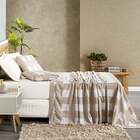 Jogo Lençol King Ivy Micropercal 200fios 4 Pçs Cáqui