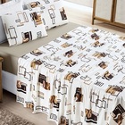 Jogo Lençol King Malha Milly 4pç 100% Algodão - Avela