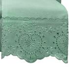 Jogo Lençol King Passione Bordado Inglês 4pç 100% Poliéster -