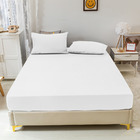 Jogo Lençol Queen 4 Peças Algodão Egípcio 600 Fios Branco