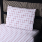 Jogo Lençol Solteiro 2 Pçs Percal 200 Fios Elástico Rosê