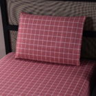 Jogo Lençol Solteiro 2 Pçs Percal 200 Fios Rosê Escuro