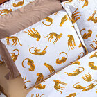 Jogo Lençol Solteiro Estampado Animal Print 2 Peças 100% Algo