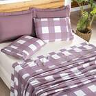 Jogo Lençol Solteiro Ivy Micropercal 200fios 3 Pçs Rosê