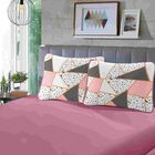 Jogo Lençol Solteiro Malha - Rose