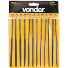 Jogo Lima Agulha 140mm Sem Cabo Com 12 Peças La012 - Vonder