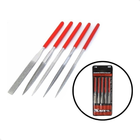 Jogo Limas Agulha Diamantadas 140x70x3,5mm 5 Peças Mtx
