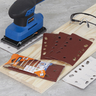 Jogo de Lixa para Máquina Orbital Madeira Grão 180 93x185mm 5 unidades Dexter