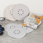 Jogo de Lixa para Máquina Roto Orbital Drywall Grão 120 225mm 5 unidades Dexter