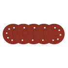 Jogo de Lixa para Máquina Roto Orbital Metal Grão 100 180mm 5 unidades Norton