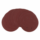 Jogo de Lixa para Máquina Roto Orbital Parede/Massa Grão 180 180mm 10 unidades WBR